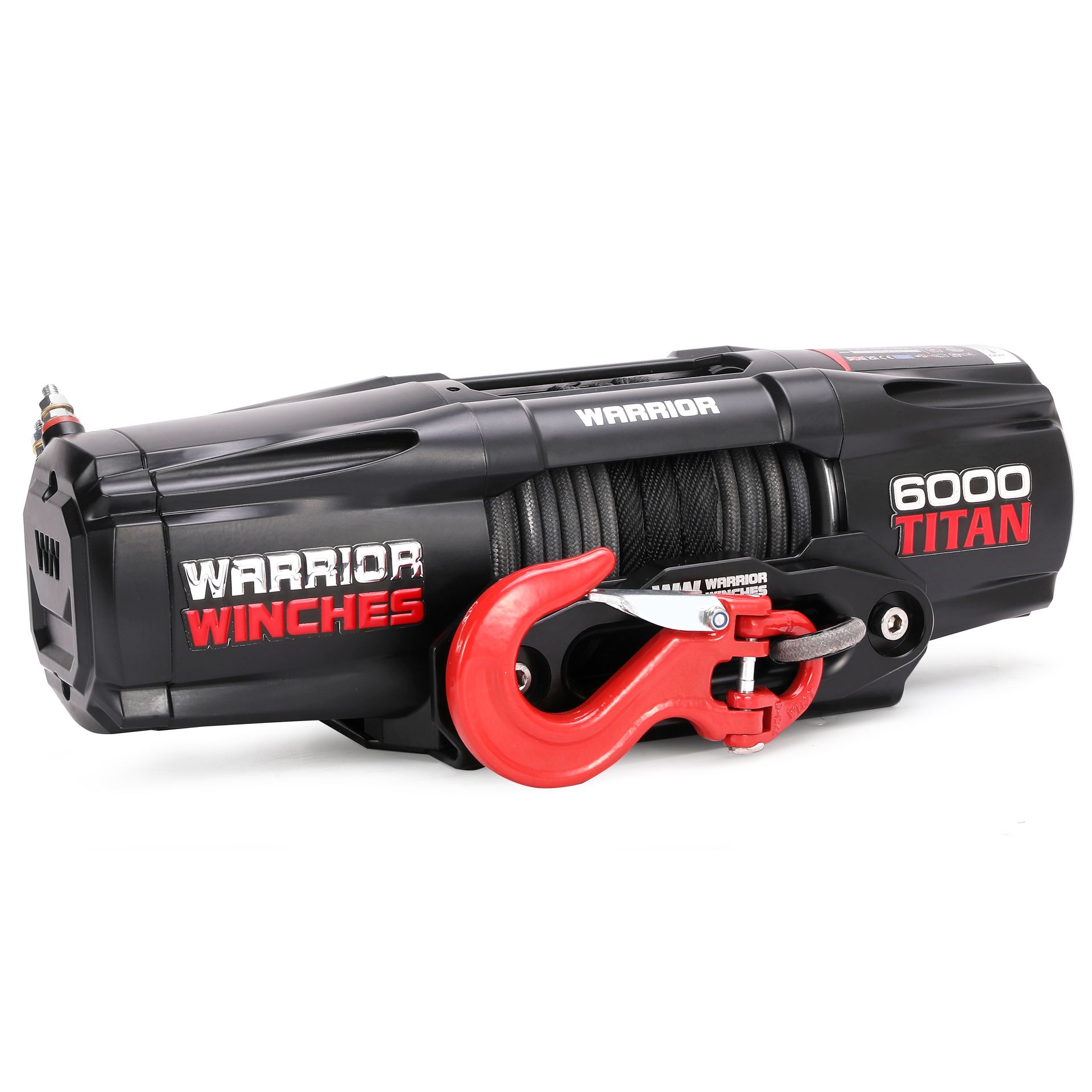 [60TTAA12-CAD] Titan 6,000lb 12v Electric Winch - Synthetic Rope